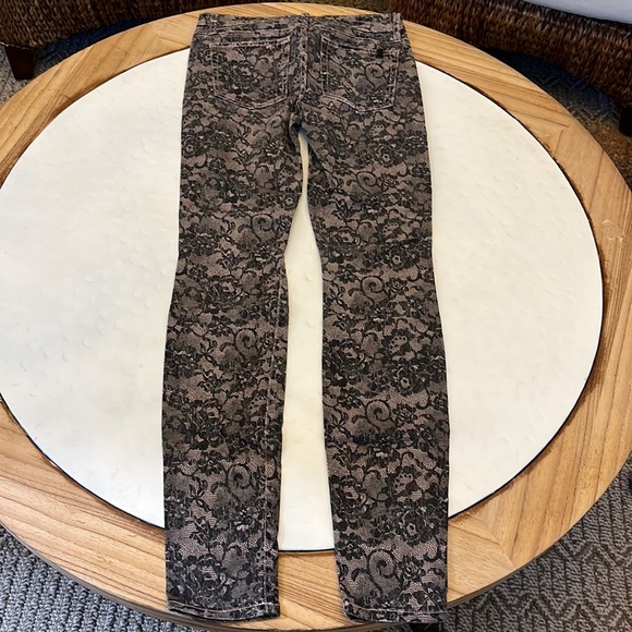 JOE’S JEANS Chantilly Lace Floral Patterned Stretchy Skinny Jean- W 26 - Picture 12 of 14